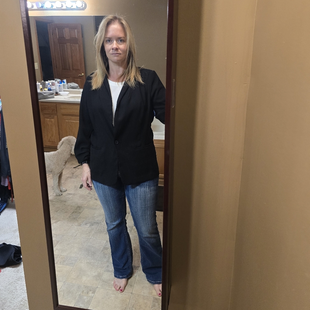 LC Lauren Conrad Black Blazer